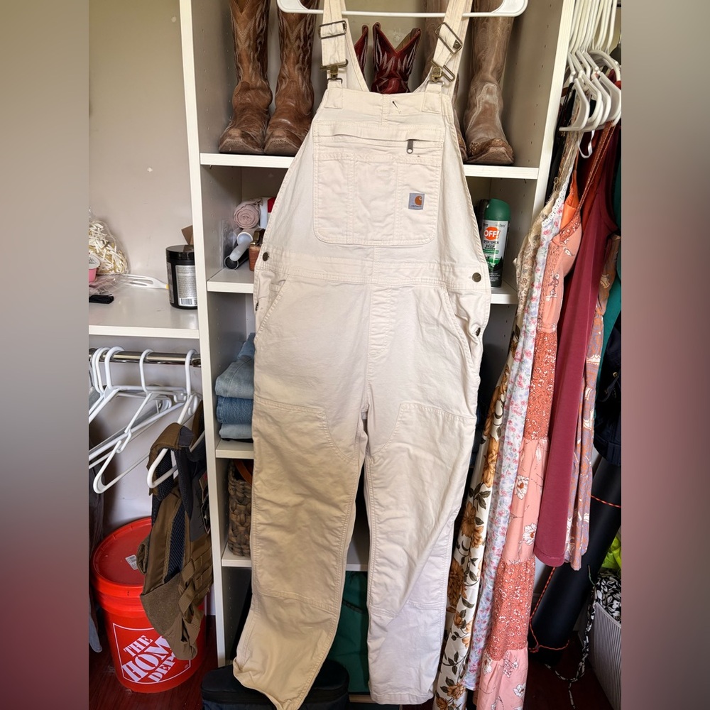 Carhartt Cream Jumpsuit